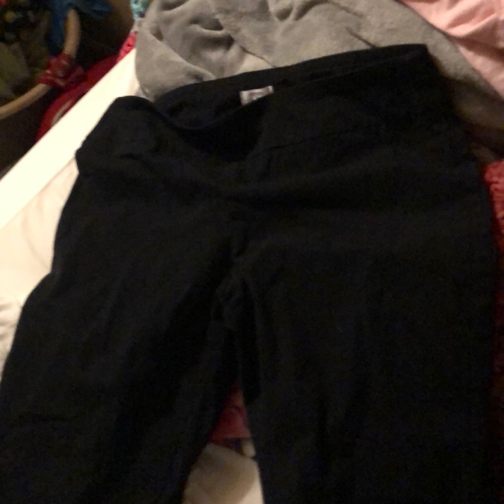 Black slacks